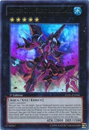 Number C101: Silent Honor DARK [LVAL-EN046] Ultra Rare