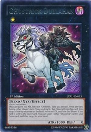 Ghostrick Dullahan [LVAL-EN053] Rare