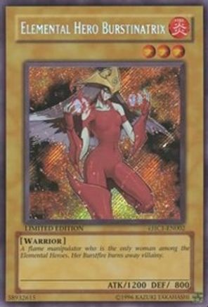 Elemental Hero Burstinatrix [EHC1-EN002] Secret Rare