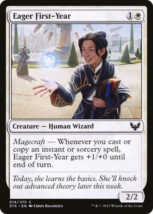 Eager First-Year [Strixhaven: School of Mages]
