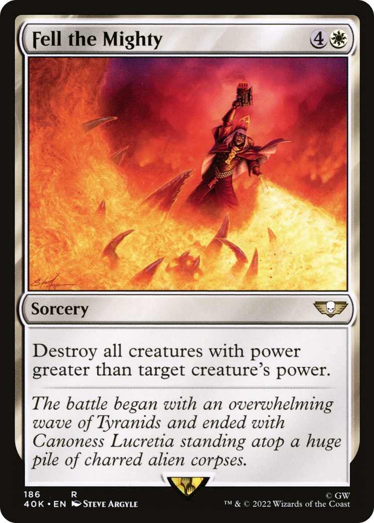 Fell the Mighty [Warhammer 40,000]