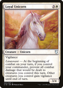 Loyal Unicorn [Commander 2018]