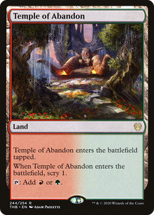 Temple of Abandon [Theros Beyond Death]
