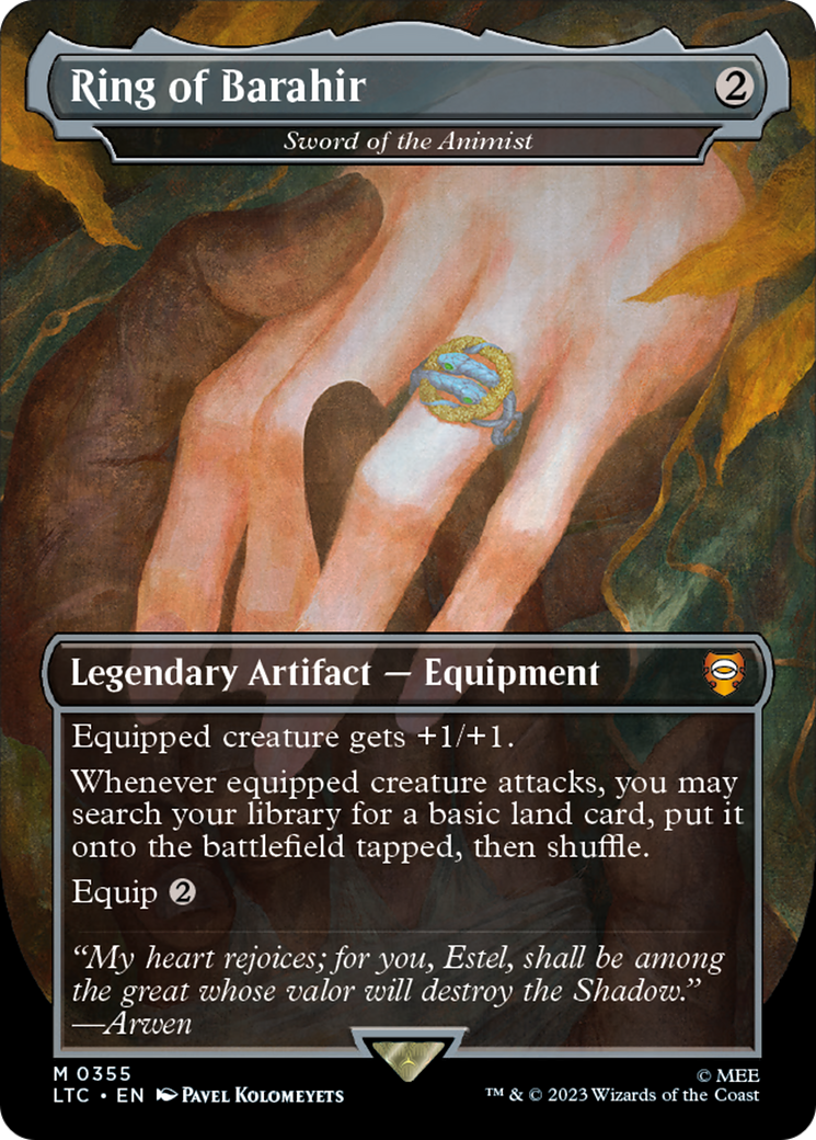 Ring of Barahir - Sword of the Animist [The Lord of the Rings: Tales of Middle-Earth Commander]