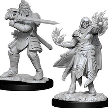 Nolzur's Marvelous Miniatures: Male Hobgoblin Fighter & Female Hobgoblin Wizard