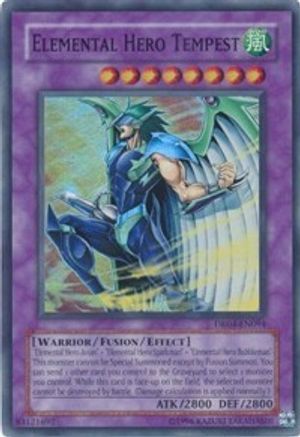 Elemental Hero Tempest [DR04-EN094] Super Rare