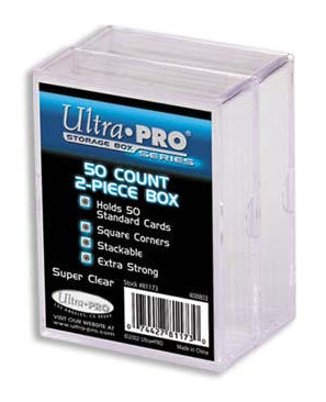 Ultra Pro: Card Storage Box 50ct