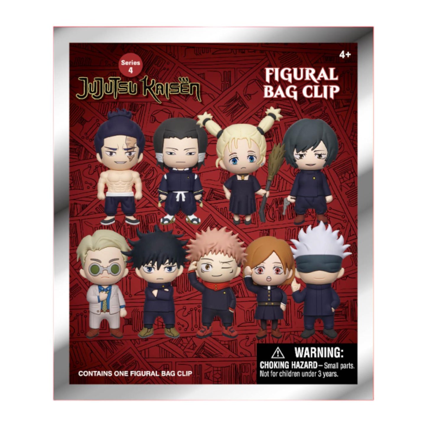 Jujutsu Kaisen - 3D PVC Bag Clips (Series 4) Blind Bag