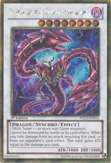 Beelze of the Diabolic Dragons [PGLD-EN016] Gold Secret Rare