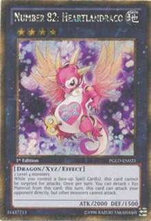 Number 82: Heartlandraco [PGLD-EN025] Gold Secret Rare