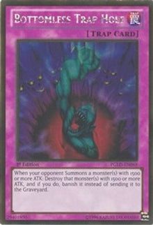 Bottomless Trap Hole [PGLD-EN069] Gold Rare