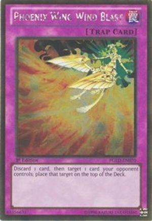 Phoenix Wing Wind Blast [PGLD-EN070] Gold Rare