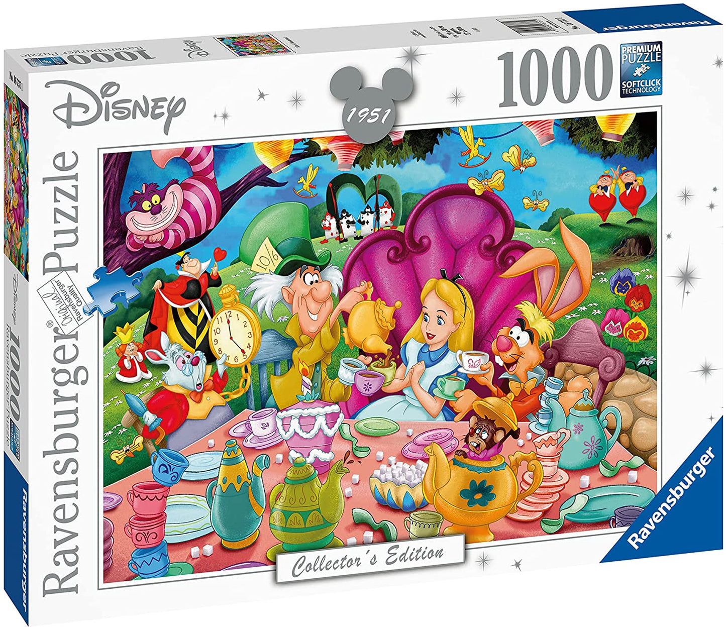 Ravensburger: Disney Moments Alice in Wonderland 1000pc