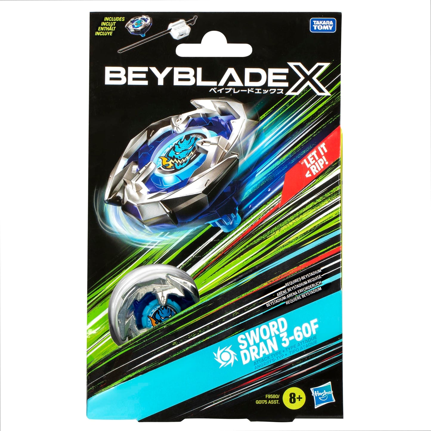 Beyblade X - Starter Pack - Sword Drain 3-60F