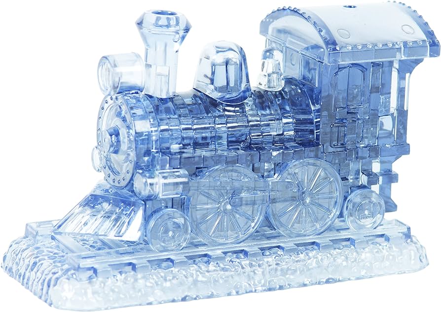 Crystal Puzzle: Steam Locomotive