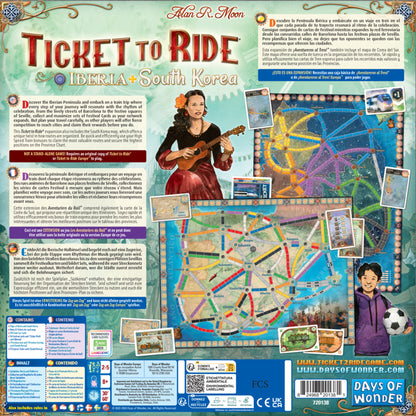 Ticket to Ride: Map Collection Volume 8 Iberia & South Korea (Expansion)