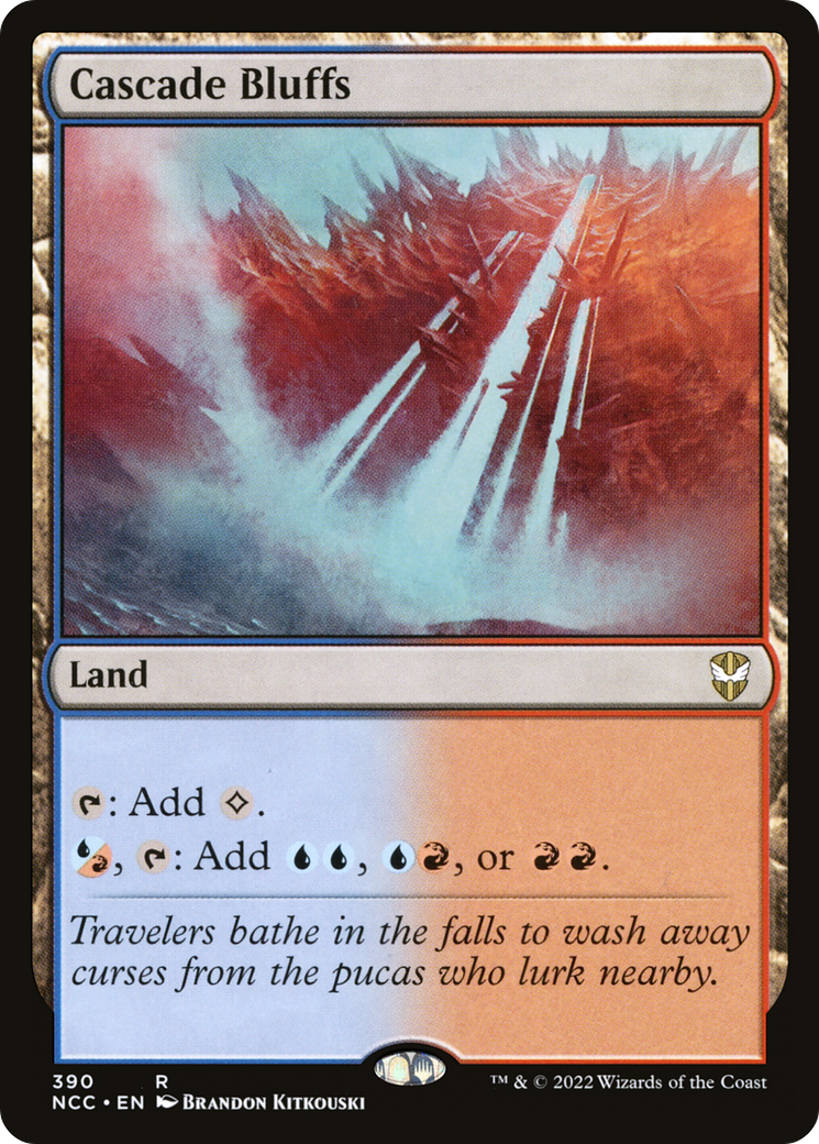 Cascade Bluffs [Streets of New Capenna Commander]