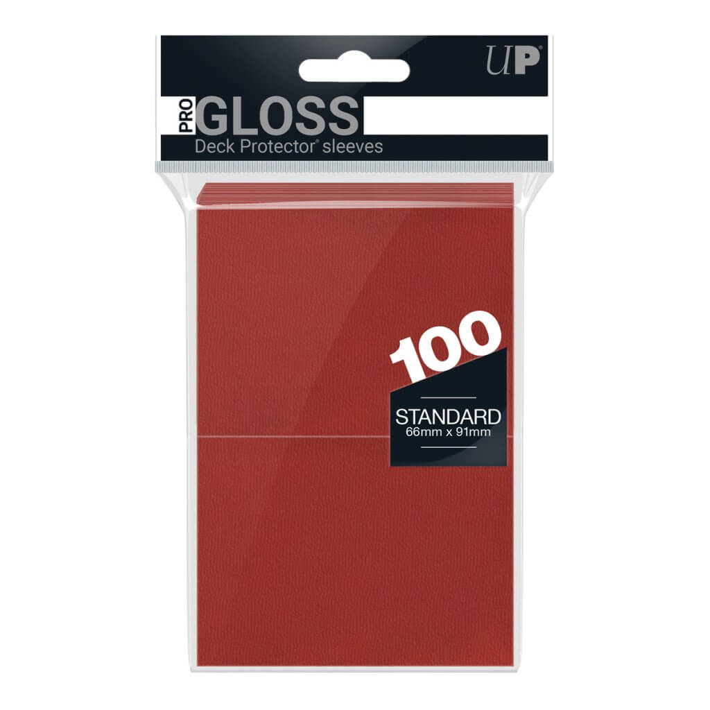 Ultra Pro: Deck Protector Standard 100ct (Red)