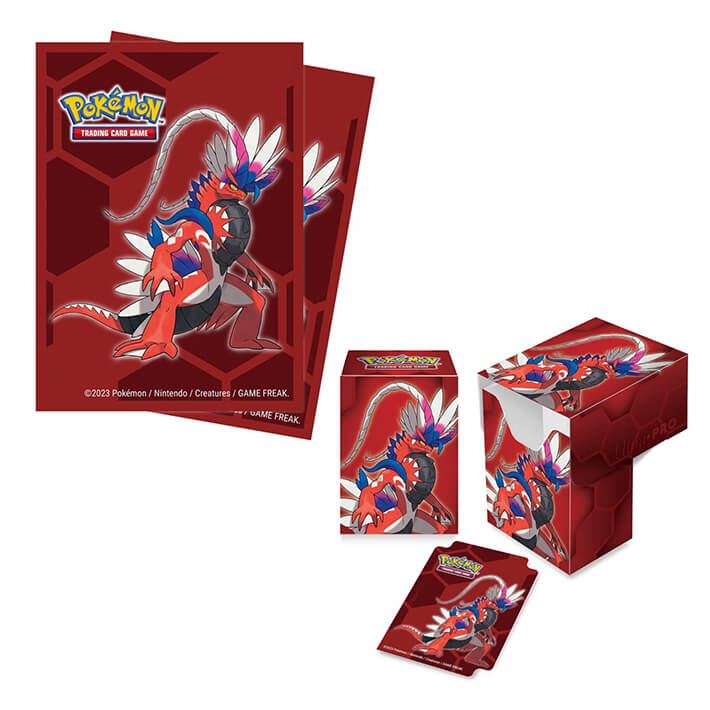 Pokemon: Deck Protector/ Box Combo- Koraidon