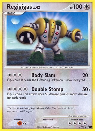 Regigigas (4/17) [POP Series 9]