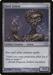 Steel Golem [Tenth Edition]