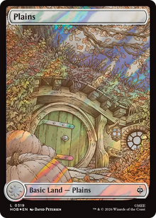 Plains (0319) (Surge Foil) [The Hobbit]