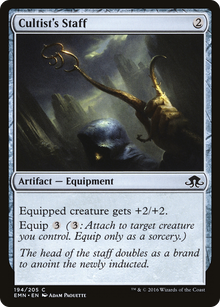 Cultist's Staff [Eldritch Moon]