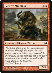 Pensive Minotaur [Journey into Nyx]