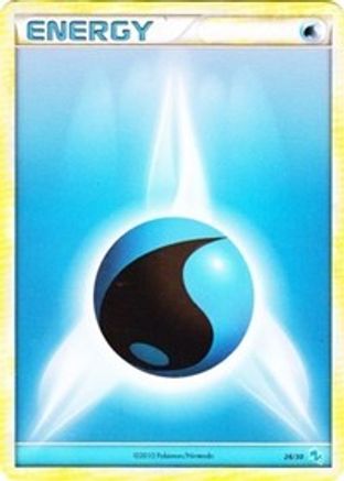 Water Energy (29/30) [HeartGold & SoulSilver: Trainer Kit - Gyarados]