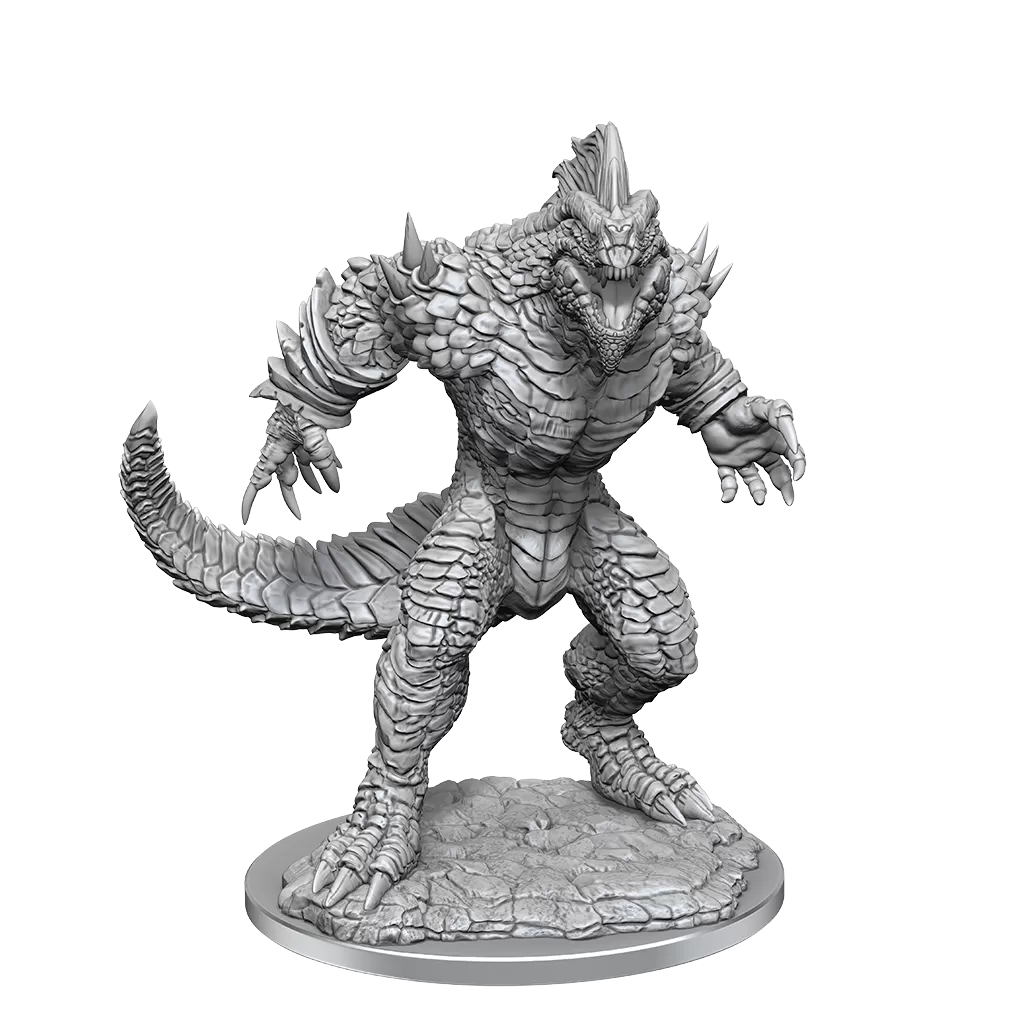 Nolzur's Marvelous Miniatures: Lizardfolk Render
