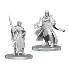 Critical Role Unpainted Miniatures: Beauregard Lionett & Caleb Widogast