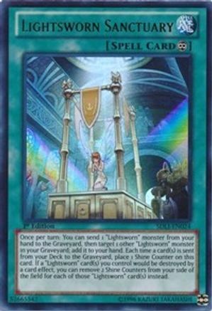 Lightsworn Sanctuary [SDLI-EN024] Ultra Rare
