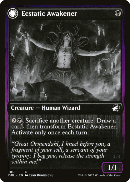Ecstatic Awakener // Awoken Demon [Innistrad: Double Feature]