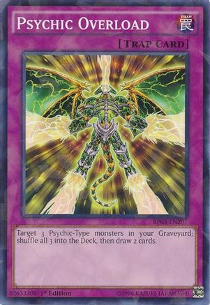Psychic Overload [BP03-EN207] Shatterfoil Rare