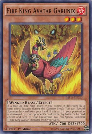 Fire King Avatar Garunix [MP14-EN020] Common
