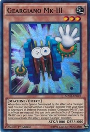 Geargiano Mk-III [SDGR-EN001] Super Rare