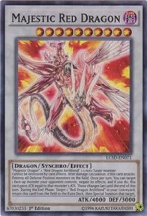 Majestic Red Dragon [LC5D-EN071] Super Rare