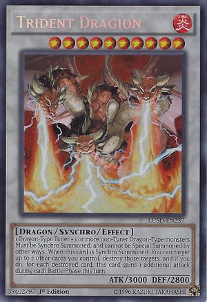 Trident Dragion [LC5D-EN237] Secret Rare