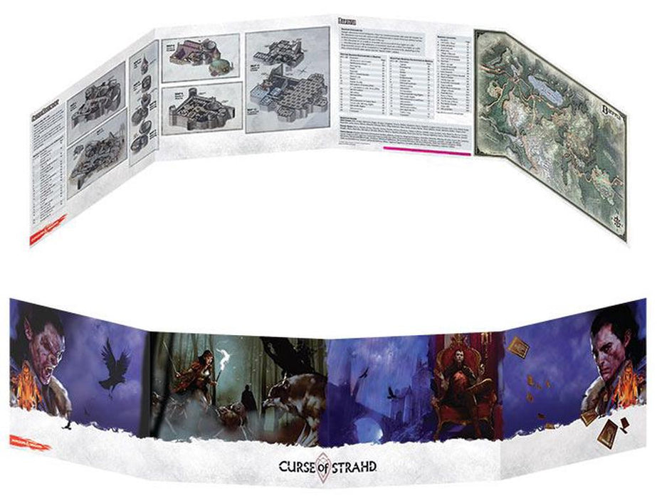 Dungeons & Dragons 5th Edition: Dungeon Masters Screen Curse of Strahd