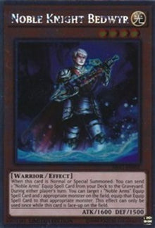 Noble Knight Bedwyr [NKRT-EN002] Platinum Rare