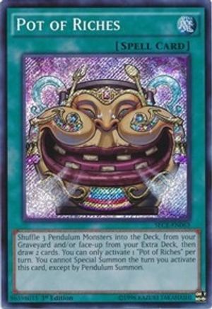 Pot of Riches [SECE-EN063] Secret Rare