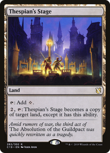 Thespian's Stage [Commander 2019]