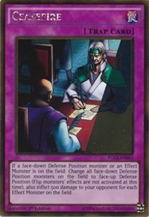 Ceasefire [PGL2-EN062] Gold Rare