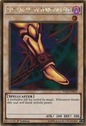 Left Leg of the Forbidden One [PGL2-EN023] Gold Rare