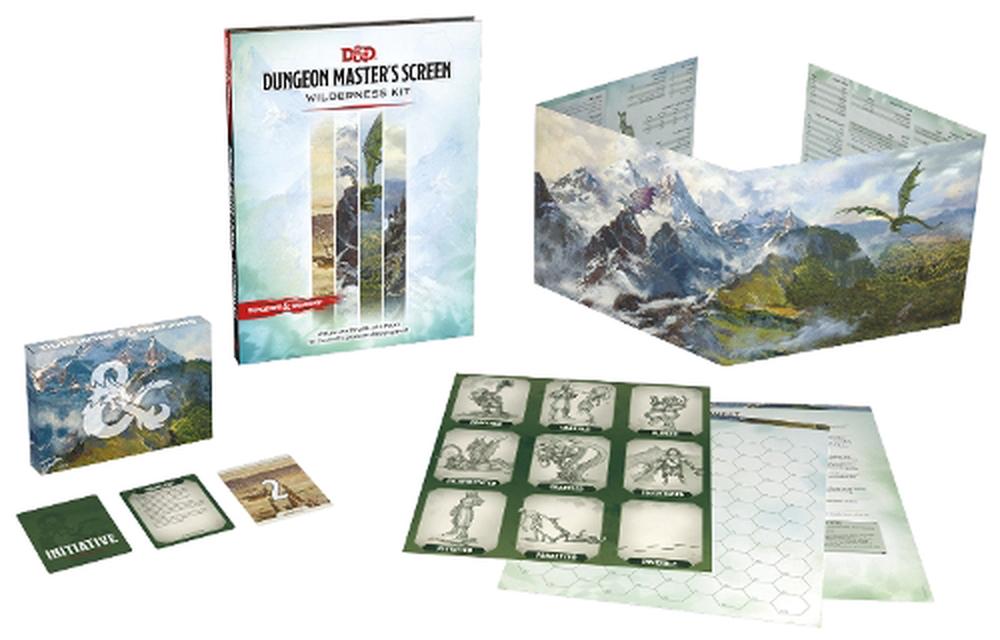 Dungeons & Dragons 5th Edition: Dungeon Master's Screen Wilderness Kit