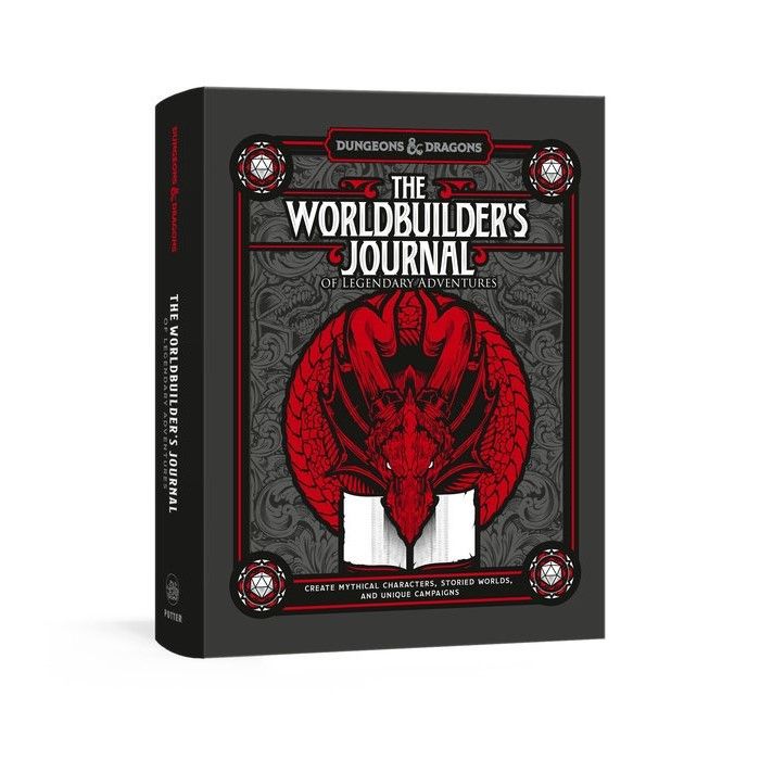 Dungeons & Dragons 5th Edition: The Worldbuilder's Journal of Legendary Adventures