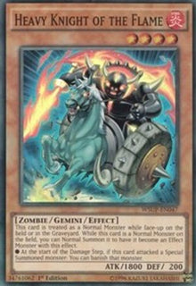 Heavy Knight of the Flame [WSUP-EN047] Super Rare