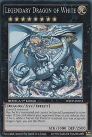 Legendary Dragon of White [WSUP-EN051] Secret Rare