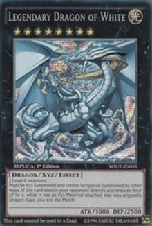 Legendary Dragon of White [WSUP-EN051] Secret Rare