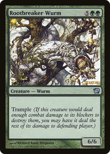 Rootbreaker Wurm [Ninth Edition]